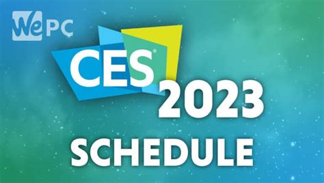 ceswe schedule 2023|CES.